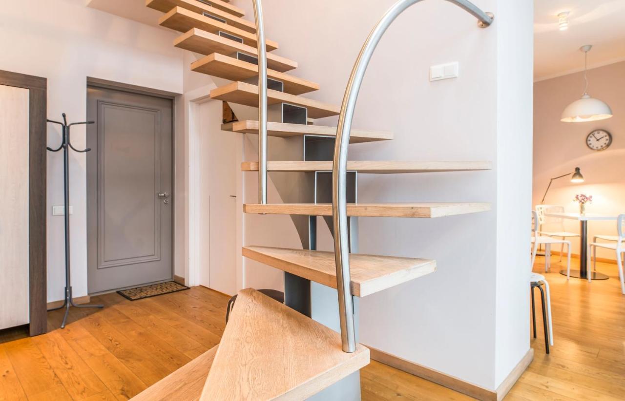 ריגה Central 2-Level Penthouse With Terrace And Free Parking מראה חיצוני תמונה