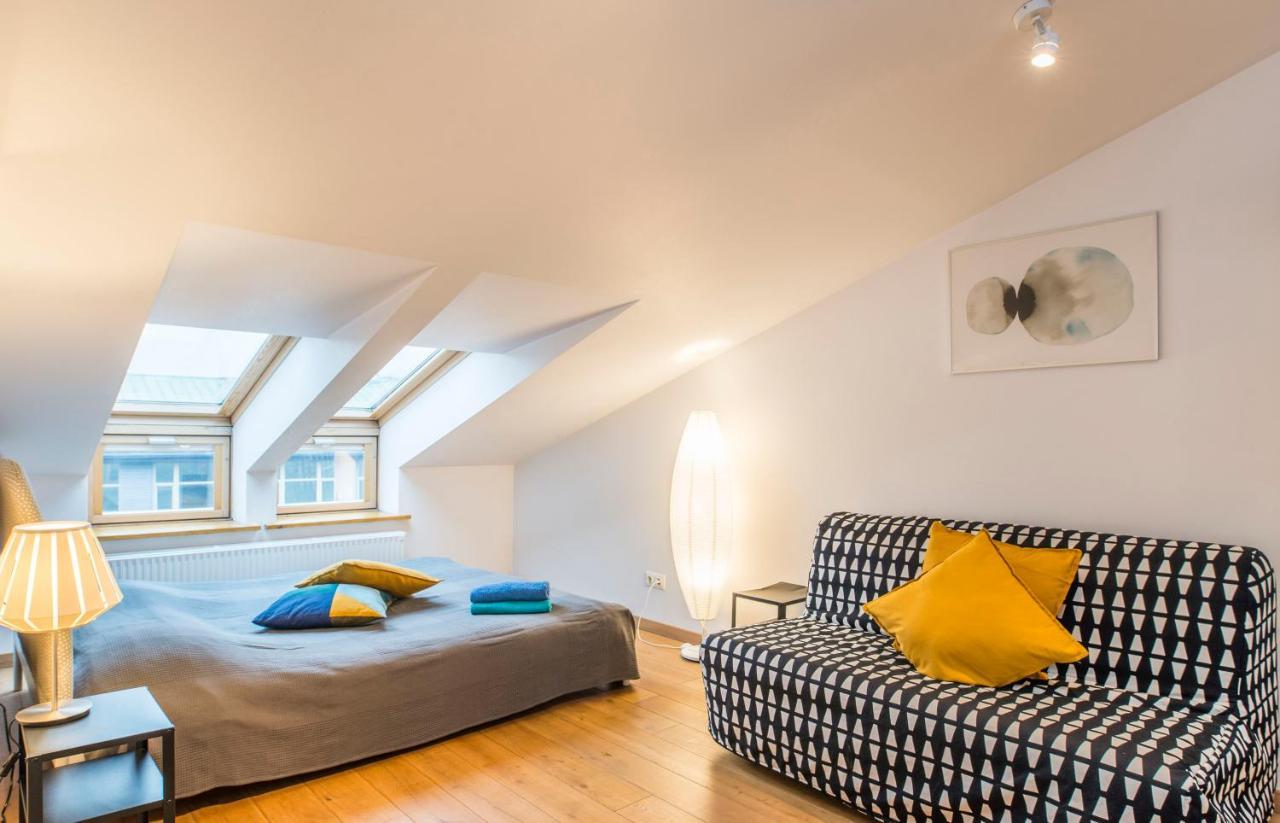 ריגה Central 2-Level Penthouse With Terrace And Free Parking מראה חיצוני תמונה